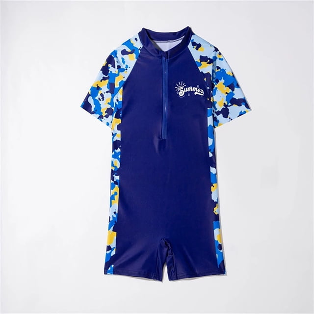 Swimsuits Toddler Rash Guard Cartoon Baby Boy Clothes Summer Bathing Suit Boy 5-6 Years