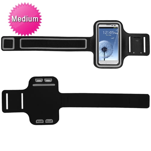 Medium Vertical Pouch Sports Arm Band Phone Holder Mobile Device Cell ...