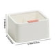 thumbnail image 3 of Caja de almacenamiento de algodón cosmético con tapa y etiqueta a prueba de polvo Caja de almacenamiento de lápiz labial de escritorio con doble compartimento Caja de almacenamiento de Akmoler, 3 of 8