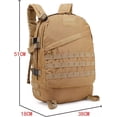 thumbnail image 3 of Mochila Táctica Grande 40l De Uso Rudo Impermeable Militar, 3 of 8