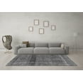 thumbnail image 3 of Ahgly Company Indoor Round Persian Gray Bohemian Area Rugs, 7' Round, 3 of 4