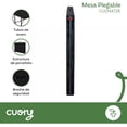thumbnail image 3 of Combo 2 Mesas Portátiles Plegable 1.80 Metros Cuory Negra, 3 of 7