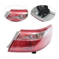 thumbnail image 2 of Miumaeov Right Tail lights 12V Rear Brake Lamps For 07-09 Toyota Camry Base LE CE SE XLE, 2 of 10