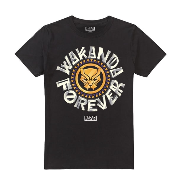 Black Panther: Wakanda Forever - Camiseta Calle para Hombre (Negro)