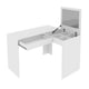 thumbnail image 1 of Tocador Vanity Multifuncional en L con Espejo y 1 Cajón PE2020.0001, 1 of 8