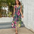 thumbnail image 5 of Rose Vestido Sin Mangas Para Mujer, Traje De, Ropa De Cumpleaños, Verano, 5 of 5