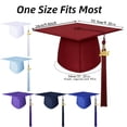 thumbnail image 3 of ZTTD 1Pcs Matte Graduation Cap with 2026 Tassel for University & Bachelor Master, 3 of 9