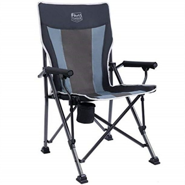 timber ridge camping chair ergonomic high back support 300lbs with