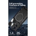 thumbnail image 3 of Magnetic Phone case compatible Moto Edge 30 Fusion 5G, Slide Camera Lens Protection and Built in 360 Rotatable Ring Holder Cheap and fine, 3 of 5