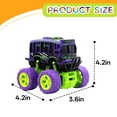 thumbnail image 2 of BESTSKY Toy Cars,Plastics Pull Back Cars,Inertial Drive Cars Toys,Purple1, 2 of 7