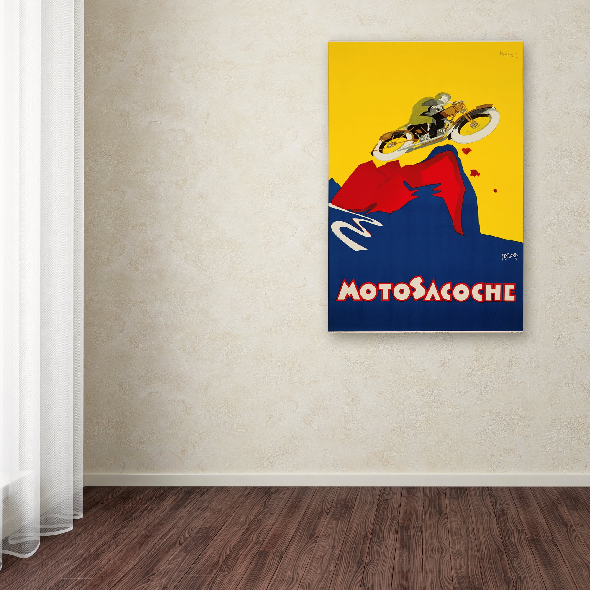 Trademark Fine Art 'Racing 12' Canvas Art by Lantern Press