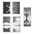 thumbnail image 2 of Arte De La Pared Decoración ANGGREK Cisne Tema 24.2x10.4in Pintura Decorativa, 2 of 8