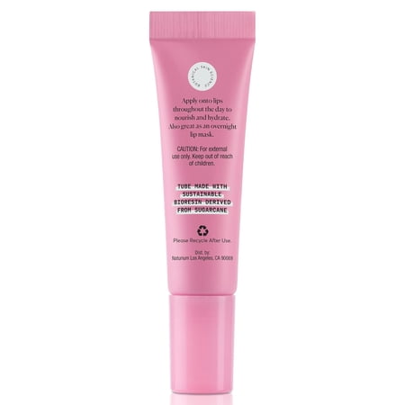 Naturium Phyto-Glow Lip Balm, Hydrating Lip Care with a Glossy Finish, Camellia, 0.34 fl oz