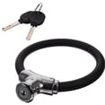 thumbnail image 4 of Bamboohart 1 Set Bike Chain Lock Round Bike Lock Portable Bike Safety Lock Anti-theft Bike Lock, 4 of 6
