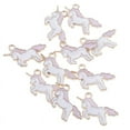thumbnail image 5 of 20Pcs Enamel Unicorn Charm Pendant For DIY Necklace Bracelet Earrings, 5 of 6