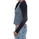 thumbnail image 2 of Txlixc Pullover de mujer, cuello redondo de contraste, manga de raglan larga, adecuado para la primavera y el otoño Txlixc moda, 2 of 4