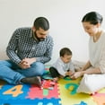 thumbnail image 5 of BalanceFrom 36-Pack 12”x12” Interlocking Puzzle Play Mat, 0.4” Thick, Alphabet & Numbers, 5 of 11