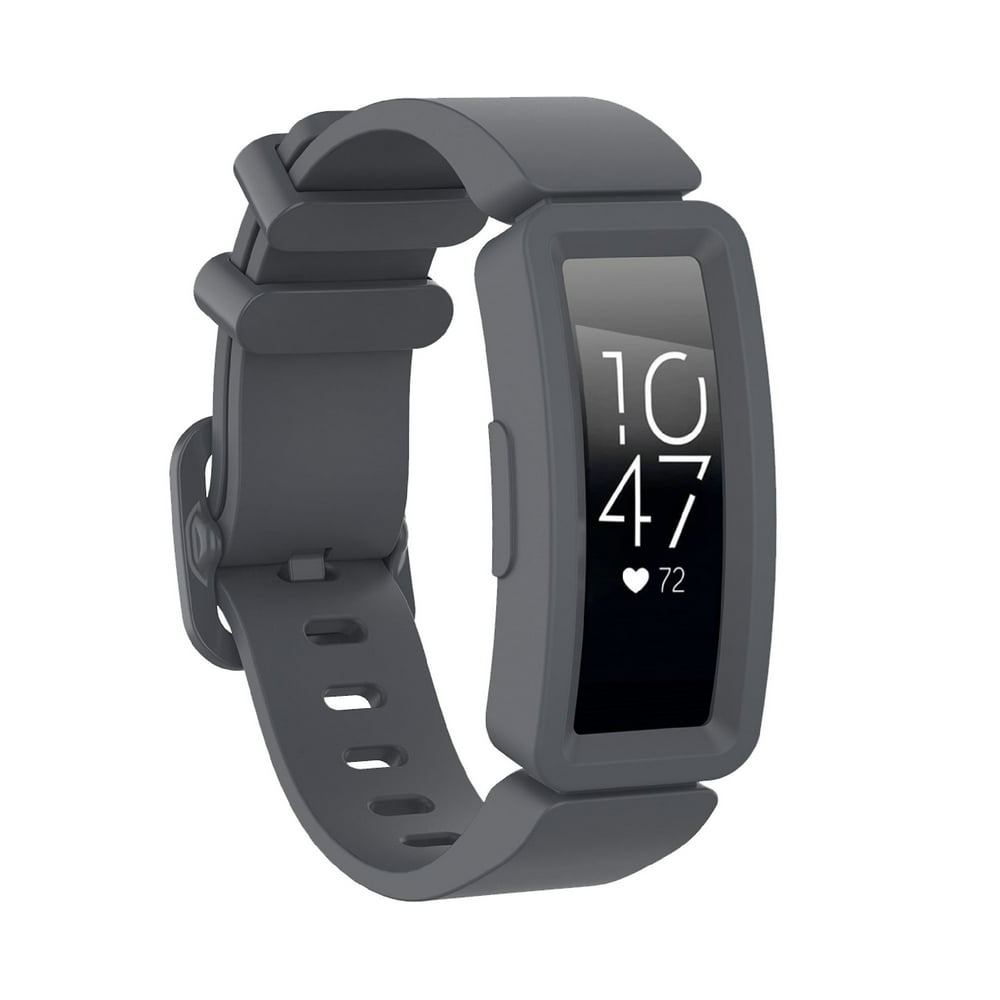 Insten - Soft Silicone Band for Fitbit Inspire HR / Inspire / Inspire 2 & Fitbit Ace 2 Fitness