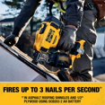 thumbnail image 4 of Kit de Clavadora para Techos Inalámbrica DEWALT 20V sin Escobillas, 4 of 8