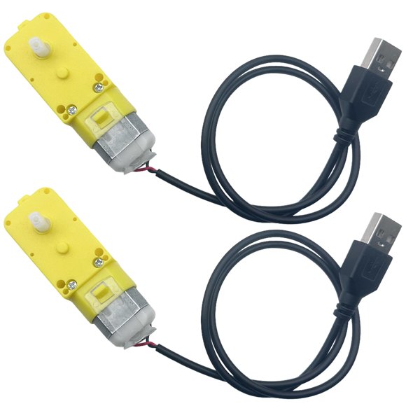 Motorreductor Tizee LA001 DC 5 V 59 RPM de eje simple