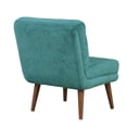 thumbnail image 2 of Lifestyle Solutions Chaise d'Appoint Dalton en Tissu Bleu Sarcelle, 2 of 5