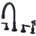 thumbnail image 1 of Gourmetier GS2795GLBS Two Handle Kitchen Faucet, Oil Rubbed Bronze, 1 of 2