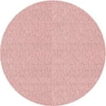 thumbnail image 1 of Ahgly Company Indoor Round Patterned Light Rose Pink Area Rugs, 6' Round, 1 of 6