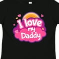 thumbnail image 4 of Inktastic I Love My Daddy Girls Girls Toddler T-Shirt, 4 of 5