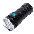 thumbnail image 1 of Linterna LED de mano con reflector de aleación de aluminio profesional potente para exteriores 5400lm, 1 of 8