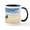 White/Black Inside, variant on CafePress - SPITFIRE ART Mug - 11 oz Ceramic Mug - Novelty Coffee Tea Cup