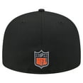 thumbnail image 4 of Men's New Era  Black Chicago Bears Color Pop 59FIFTY Fitted Hat, 4 of 5