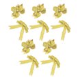 thumbnail image 5 of 1 Conjunto de Bowknots de Navidad Bowknots de Navidad Festival Ornamentos de flores brillantes, 5 of 5