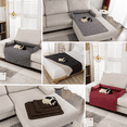 thumbnail image 4 of Cojín de sofá para mascotas con almohada antisalpicaduras, cama universal para gatos y perros Four Seasons, cojín para mascotas., 4 of 6