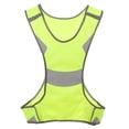 thumbnail image 1 of FUTUREORYY Breathable Material Reflective Vest Cycling Fluorescent Yellow 1Pcs, 1 of 8