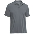 thumbnail image 6 of Expert Brand Men's DriMax™ Athletic Dry Fit Golf Polo, Steel, Large, 6 of 7