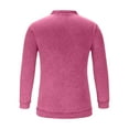 thumbnail image 5 of Timoontee Men's Shirts Loose Fit Long Sleeve Lapel Classic Casual Pullover T-Shirts Lightweight Quick Dry Solid Color T-Shirts Pink XXL, 5 of 6