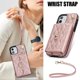 thumbnail image 2 of iPhone 11 RFID Para Que Bloquea la Funda Protectora para Billetera, Tapa Magnética con Ranuras para Múltiples Tarjetas, Bolsillo con Correa para el Hombro Desmontable y Correa para la Muñeca, 2 of 7