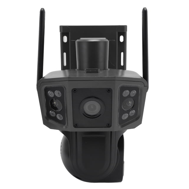 Cámara Wifi de Lente Dual, Control de Alerta en Tiempo Real Control de la Aplicación Delinición humana humana 2 Caminando 8MP Cáras de Seguridad Solar 4K Con Micrófono Para