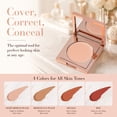 thumbnail image 5 of Colored Clay CC Undereye Corrector, Hydrating Concealer with Brush for Dark Circles Blemishes Mature Skin.(light skin tone), 5 of 6