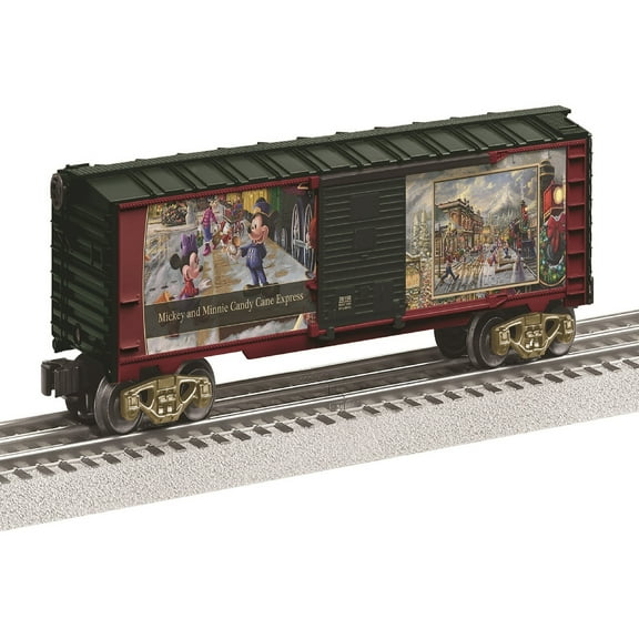 Lionel Disney Mickey & Minnie Candy Cane Express Train Boxcar