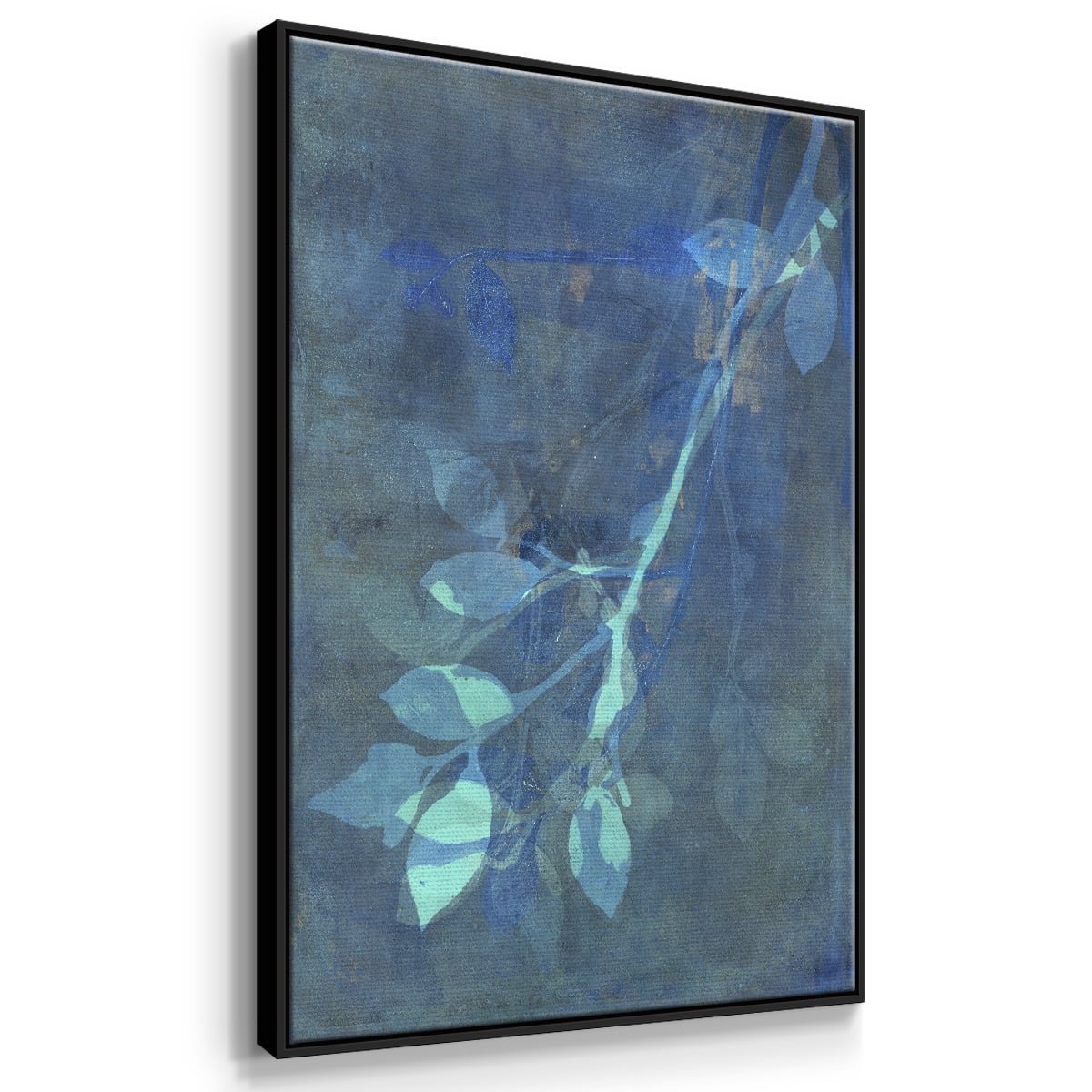 Branching Out VIII Framed Premium Gallery Wrapped Canvas - Ready to Hang - 17 x 25 - Black Floating Frame