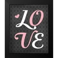 thumbnail image 2 of Robinson, Tamara 12x14 Black Modern Framed Museum Art Print Titled - Love, 2 of 5