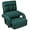 Green, variant on FLOGUOR 14-Position Adjustable Floor Chair, Chaise Lounge Indoor, Folding Lazy Sofa with Armrests and a Pillow Padded Adults Gaming Chairs for Living Room, Bedroom Factory Price (Brown) 8803CO