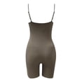 thumbnail image 4 of One Piece Jumpsuits for Women Casual Yoga Ribbed Spaghetti Straps Sleeveless Workout Outwear,Grey,L, 4 of 5