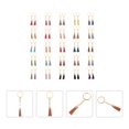 thumbnail image 4 of Miangastore 50pcs Unique Tassel Keychain DIY Tassel Pendants Leather Tassel Keyholders, 4 of 8