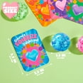 thumbnail image 6 of Joyfy 30 Packs Valentine's Day Sensory Stress Balls with Cards for Kids, Snowball Stress Relief for Valentines School Class Exchange Card, Party Favors, 6 of 8