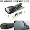 thumbnail image 2 of Linterna UV UVBeast New V3 365nm Black Light, 2 of 8