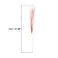 thumbnail image 2 of Uxcell 30Pcs Hierba Artificial de Pampas 21" Falsa Pampas para Decoración de Bodas Rojo Vino, 2 of 7