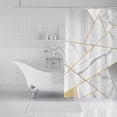 thumbnail image 5 of TIMIFIS Shower Curtain Polyester Shower Curtain, Design and Polyester, Weighted Hem, Shower Curtains Set for Bathroom ，Abstract Modern Ink Shower Curtain Shower Curtain Liner, 5 of 5