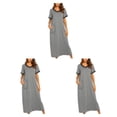 thumbnail image 1 of Minnieouse Batas de algodón para mujer: favorecedoras y cómodas para el día a día Camisones y camisones de mujer de material de alta Type1 NO1, 1 of 6